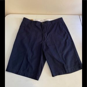 ⛳️ Dockers Navy Blue Flat Front Shorts